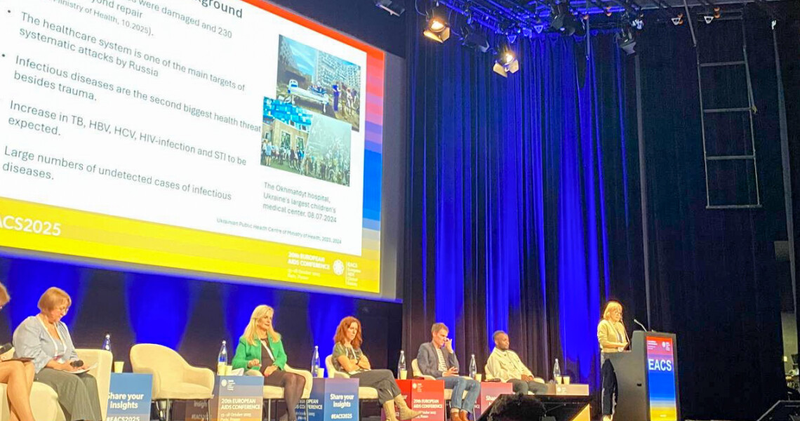 Ukrainian Experience in Combating HIV and Tuberculosis in Wartime Presented at EACS 2025