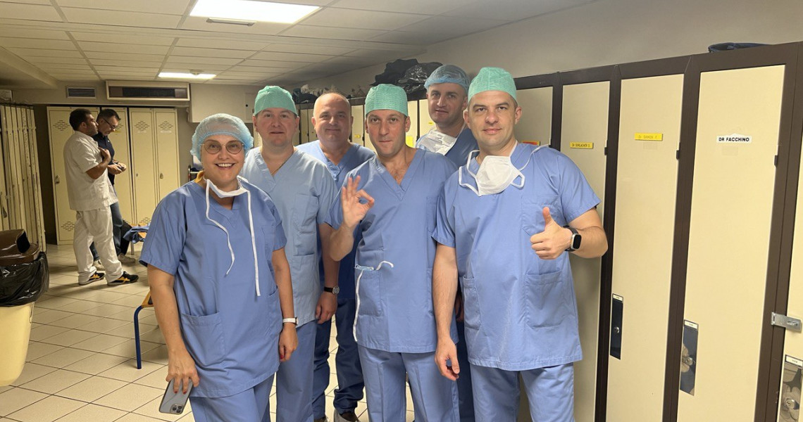 We adopt the best experience of European colleagues: the Head of the Department of Surgery No. 4 Mykola Kravtsiv shares his impressions