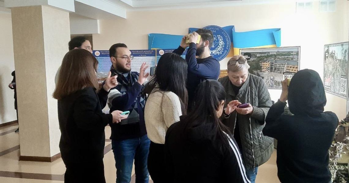 Students of the International Faculty are proud of the unbreakable spirit of the Ukrainian people