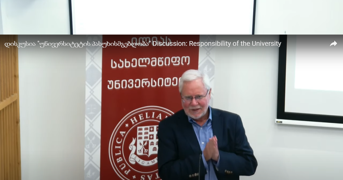 The focus of international cooperation at PSMU today:"The Responsibility of the University" – Public Workshop of the Magna Charta Observatory