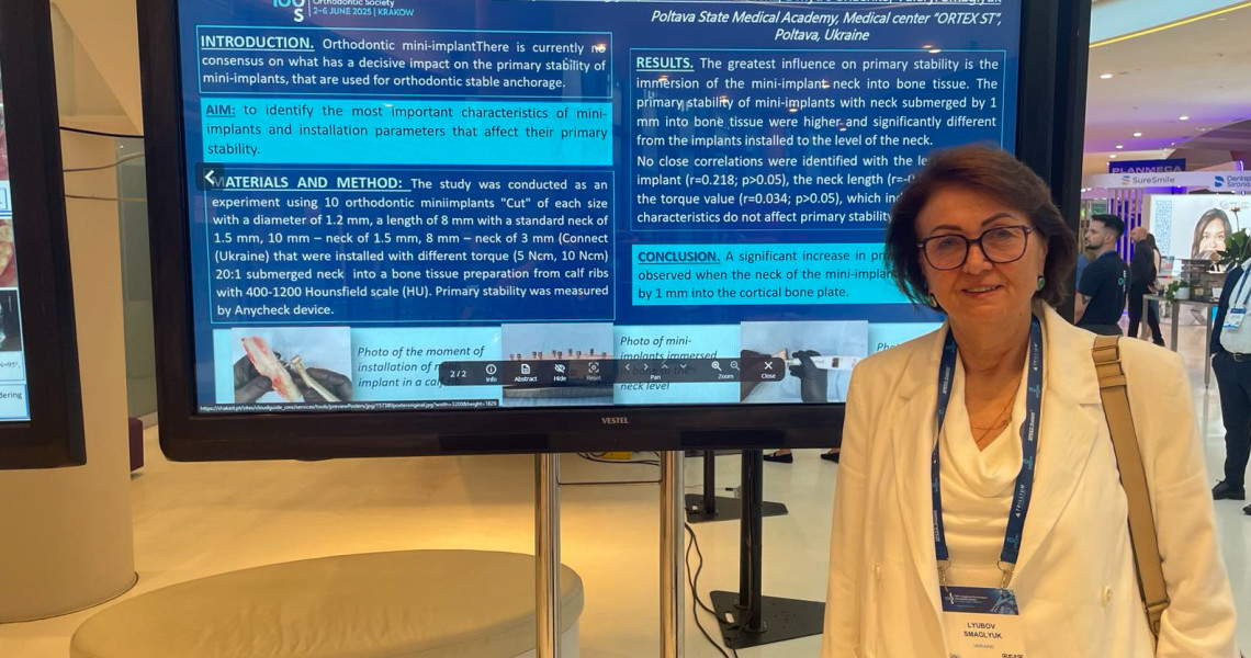 New horizons in orthodontics: PSMU professor at the 100th Congress of the European Orthodontic Society