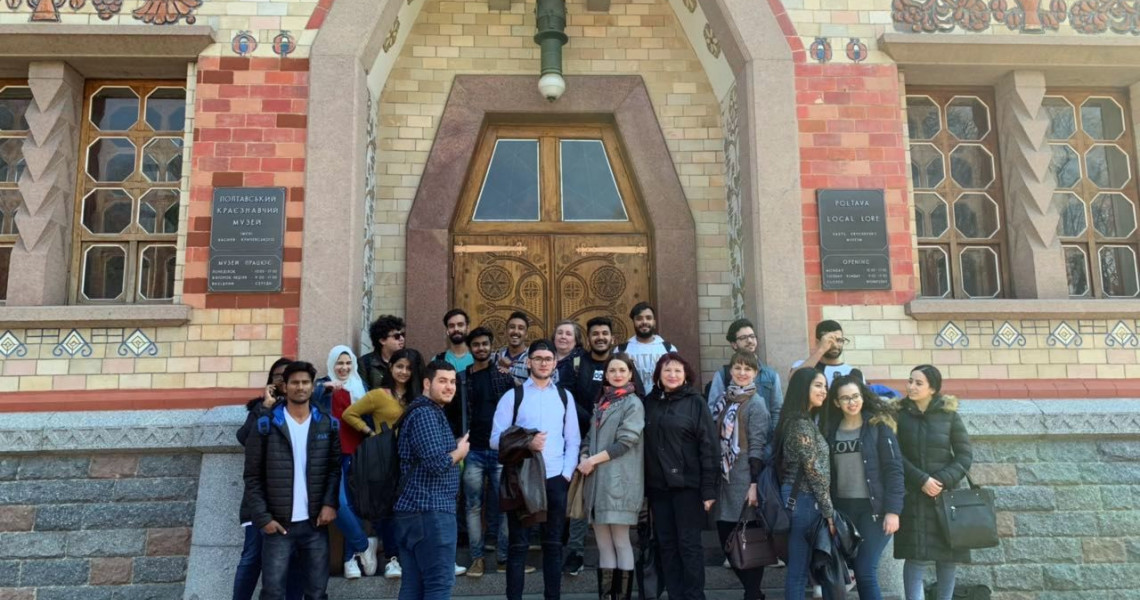 To the 30th anniversary of the Department of Ukrainian Studies and Humanitarian Training: a fragment of the department's history - the tour "World in Ukraine - Ukraine in the world"