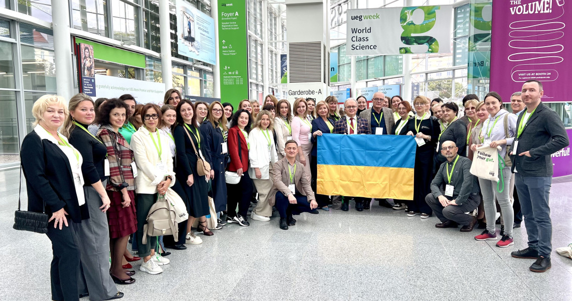 International cooperation:  The 32nd United Gastroenterology Week was the outstanding scientific event of the year