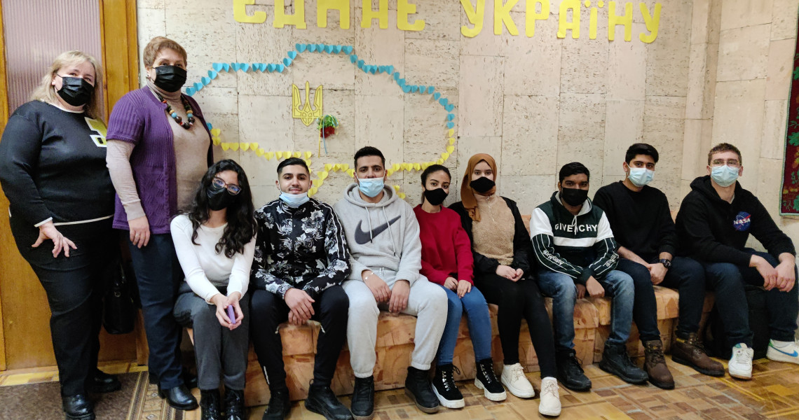 "TREASURES OF UKRAINIAN EMBROIDERY" THROUGH THE EYES OF FOREIGN STUDENTS