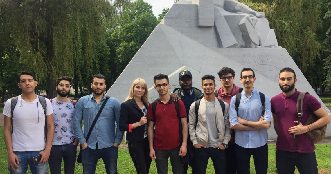 To the 30th anniversary of the Department of Ukrainian Studies and Humanitarian Training: a fragment of the department's history - the tour "World in Ukraine - Ukraine in the world"