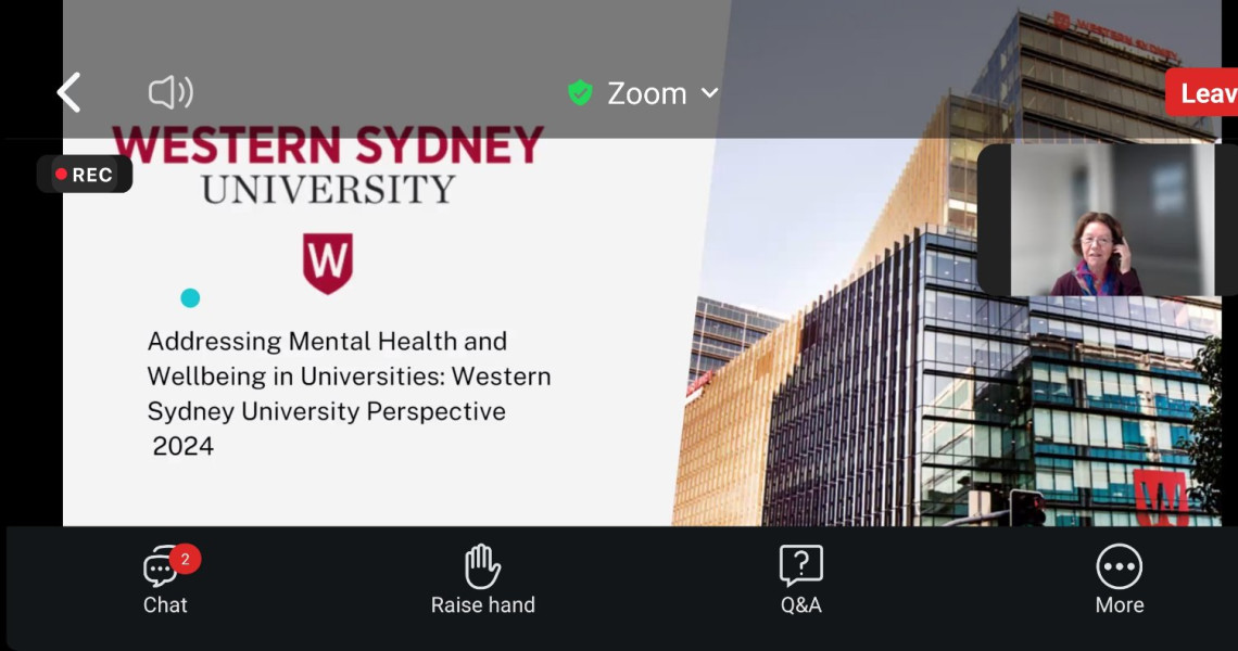 IAU SDG3 Cluster Webinar: Mental Health and Wellbeing in Universities on the occasion of World Mental Health Day: details below