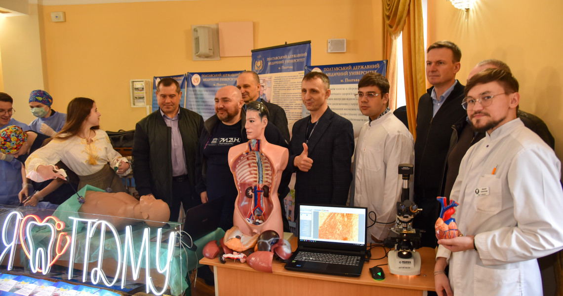 PSMU at the "Higher Education Institutions – Space for Scientific Innovations" Exhibition Dedicated to the Ukrainian Volunteer Day: On-Site Report