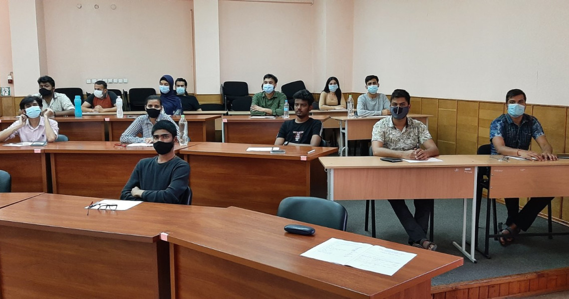 FOREIGN STUDENTS SIT FOR THE USQE, STAGE 1