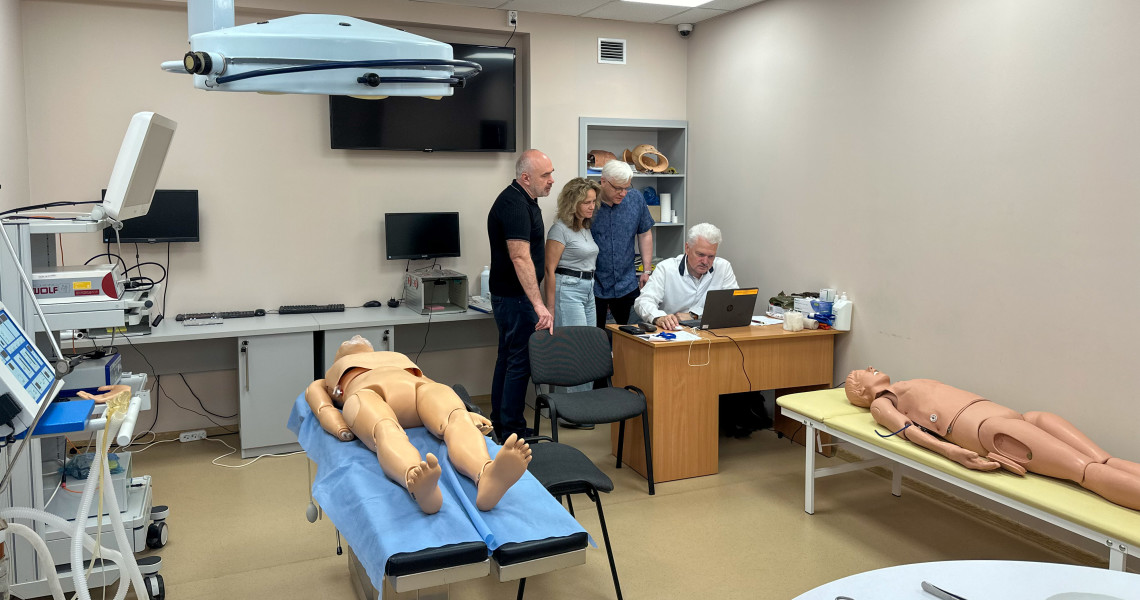 International Medical Students at PSMU Successfully Passed the Exam at the Simulation Center