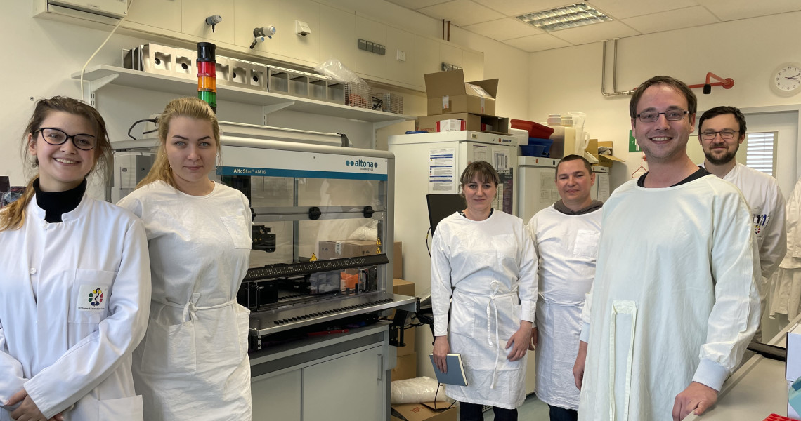 International Cooperation between Poltava State Medical University and the University of Duisburg-Essen (Germany) to Improve the Diagnosis of Infectious Diseases in the Poltava Region
