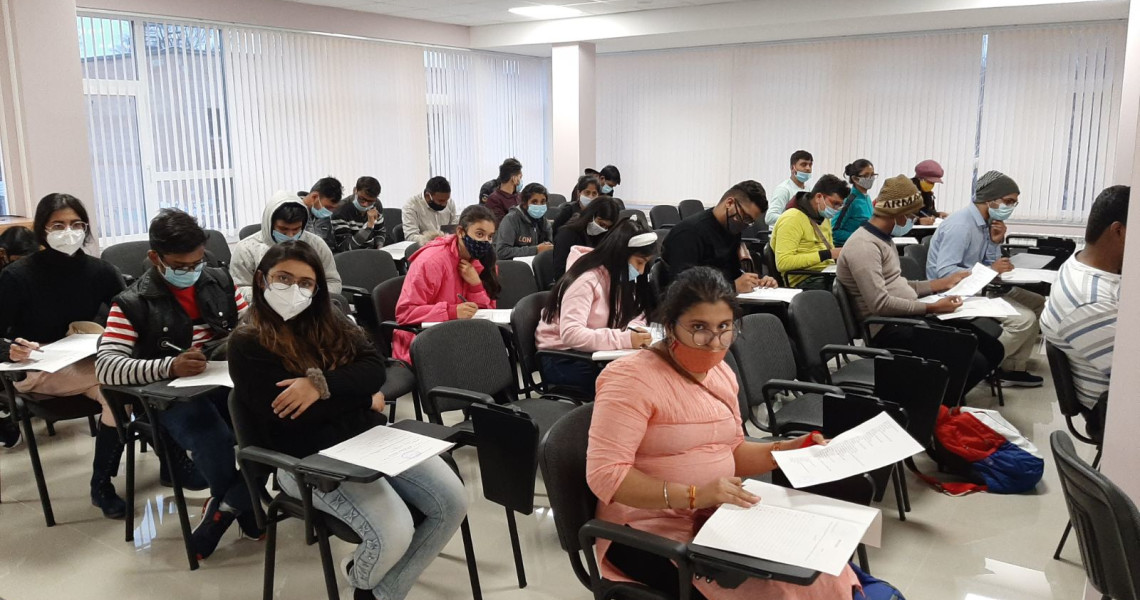 Admissions at the International Faculty, UMSA has finished