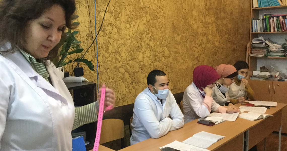 STUDENTS DISCUSSED THE CURRENT PROBLEM OF THE 21ST CENTURY EPIDEMIC