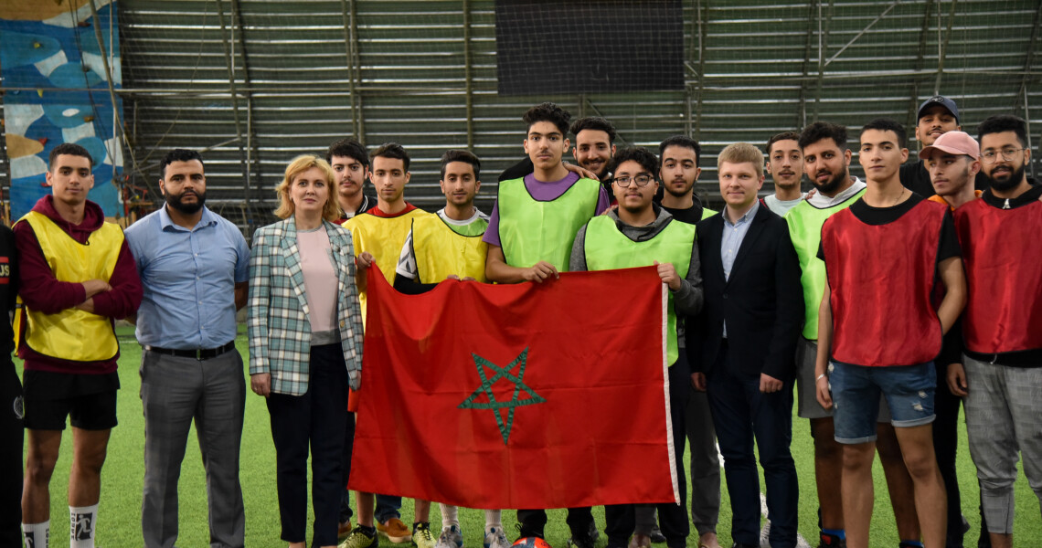 DEDICATED TO THE 100 ANNIVERSARY OF THE UNIVERSITY: FOOTBALL TOURNAMENT AT THE INTERNATIONAL FACULTY