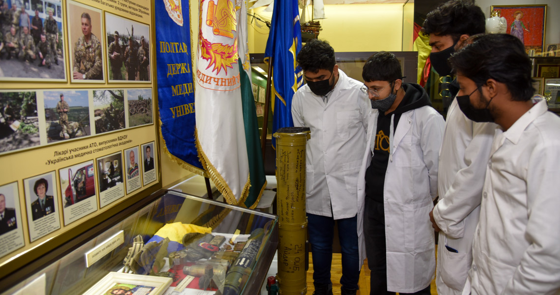 "DISCOVER POLTAVA REGION": THE PROJECT IS GOING ON AT THE INTERNATIONAL FACULTY