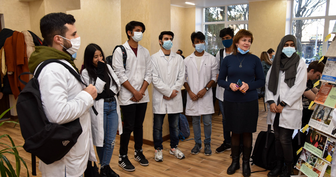THE PSMU LIBRARY EXHIBITION DEVOTED TO THE INTERNATIONAL STUDENTS' DAY