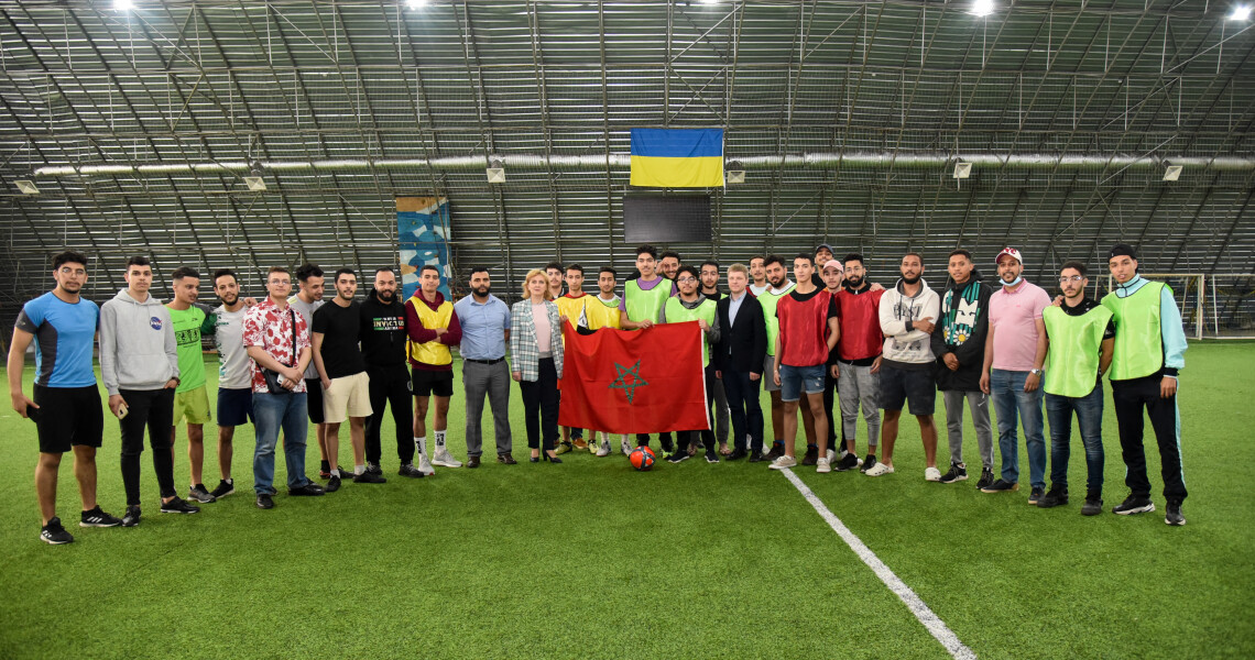 DEDICATED TO THE 100 ANNIVERSARY OF THE UNIVERSITY: FOOTBALL TOURNAMENT AT THE INTERNATIONAL FACULTY