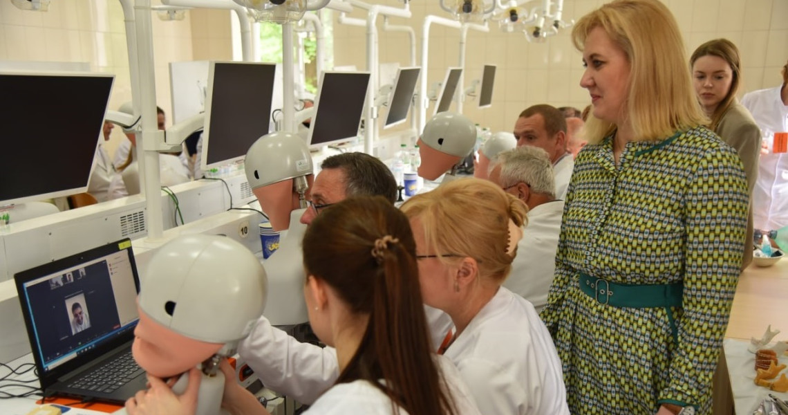 At the International Faculty, the assessment of students of the second (master's) level of higher education of the EPP "Dentistry" was completed