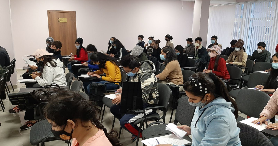 Admissions at the International Faculty, UMSA has finished