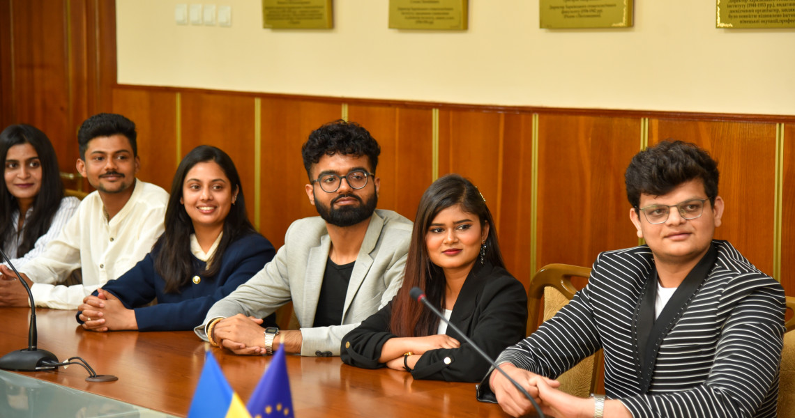 Official Working Visit of H.E. Mr. Ravi Shankar, Ambassador of India to Ukraine, to Poltava State Medical University