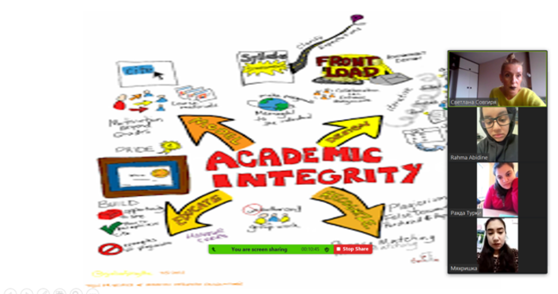 An educational hour in the format of ZOOM-videoconference