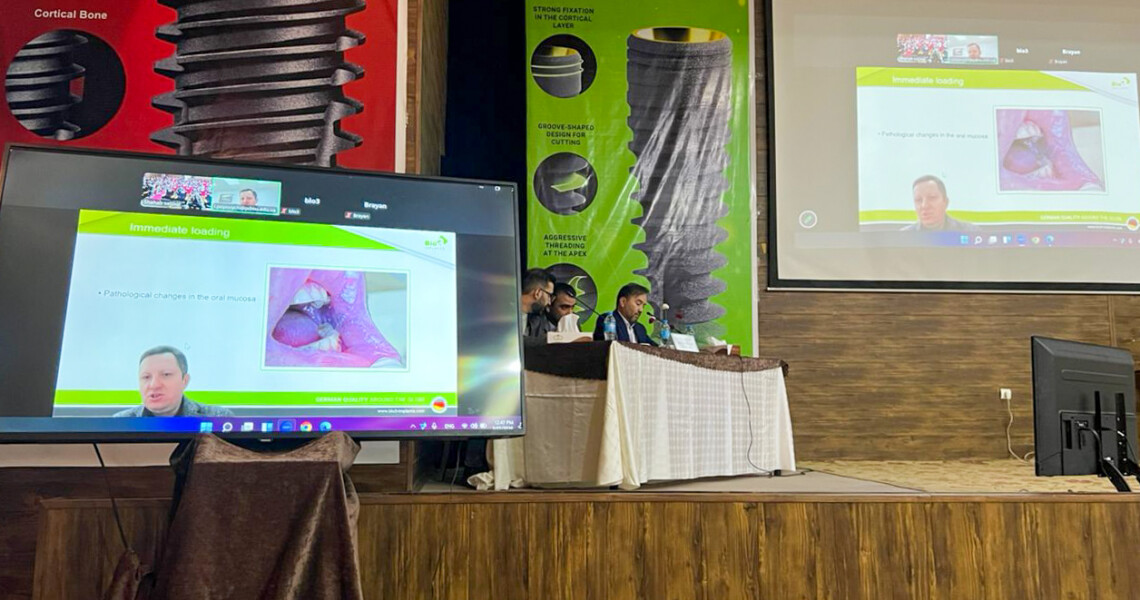 PSMU Professor Speaks at International Dental Congress in Afghanistan