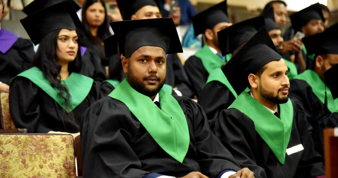 PSMU International Faculty announces the graduation of Masters and a significant meeting of foreign students with the Rector