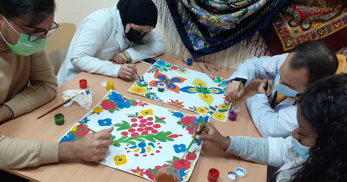 "OH MY BEREHYNIA (GODDESS OF GOODNESS), UKRAINIAN HEADSCARF!":  THE PROJECT "FOREIGN STUDENTS DISCOVER UKRAINE" IS GOING ON