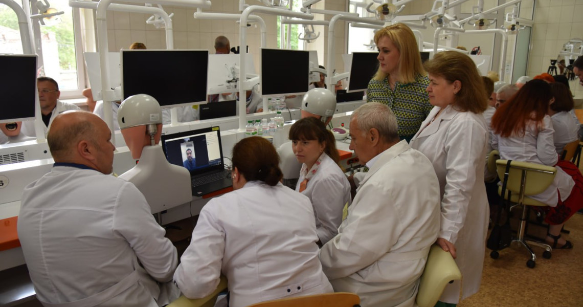 At the International Faculty, the assessment of students of the second (master's) level of higher education of the EPP "Dentistry" was completed