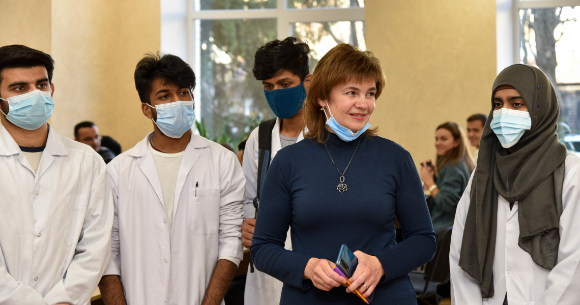 THE PSMU LIBRARY EXHIBITION DEVOTED TO THE INTERNATIONAL STUDENTS' DAY