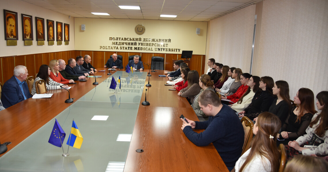 Open Dialogue Between Students and the Rector of Poltava State Medical University: Education, Dormitories and Support
