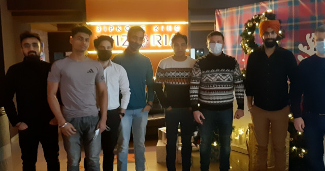 STUDENTS OF THE INTERNATIONAL FACULTY WATCHED THE SPORTS DRAMA