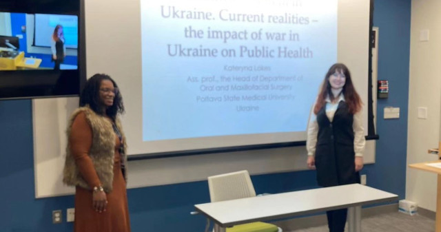 International Collaboration: PSMU Scholar Delivered Lectures and Exchanged Experiences with American Colleagues