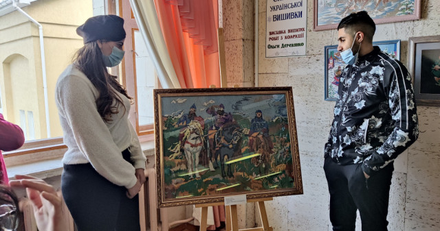 "TREASURES OF UKRAINIAN EMBROIDERY" THROUGH THE EYES OF FOREIGN STUDENTS