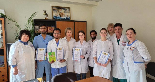 The first stage of the All-Ukrainian Student Olympiad in the specialty "Obstetrics and Gynecology"