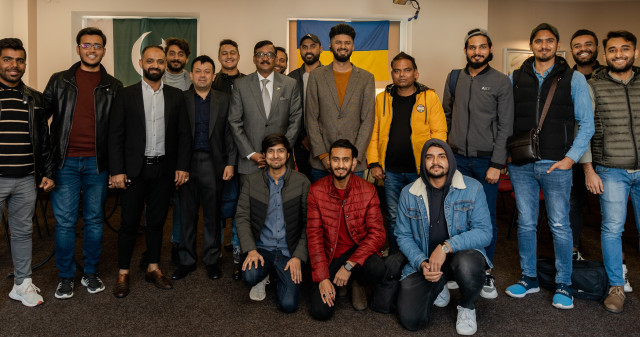 THE DELEGATION FROM THE EMBASSY OF THE ISLAMIC REPUBLIC OF PAKISTAN TO UKRAINE VISITED THE UNIVERSITY