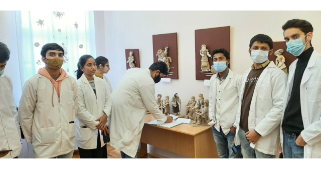 STUDENTS FROM INDIA DISCOVER POLTAVA REGION