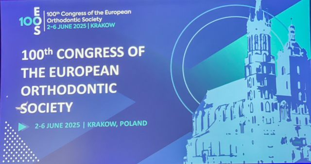 New horizons in orthodontics: PSMU professor at the 100th Congress of the European Orthodontic Society
